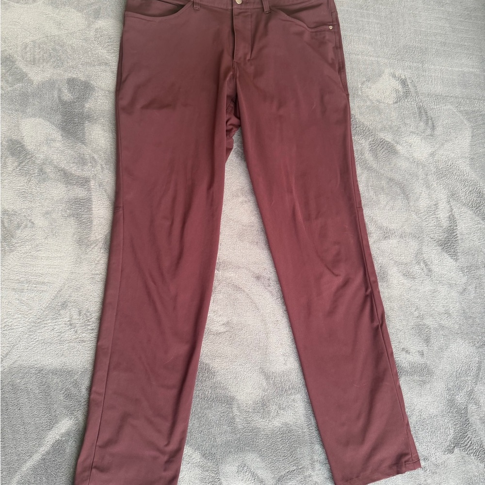 lululemon athletica Men's Pants in Burgundy